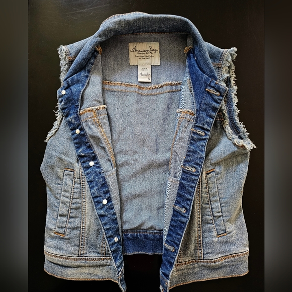 Denim vest American Rag Cie - Picture 3 of 4